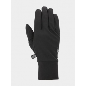 Unisex športové rukavice D4L19-REU106 20S Čierna - 4F