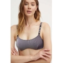 Dámska plavková podprsenka KW0KW02609 BEH čierna - Calvin Klein