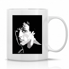 ROCKY BALBOA - klasický bílý keramický hrníček 300 ml ROCKY BALBOA - klasický bílý keramický hrníček 300 ml