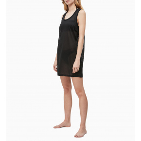 Plážové šaty KW0KW00788-BEH čierna - Calvin Klein
