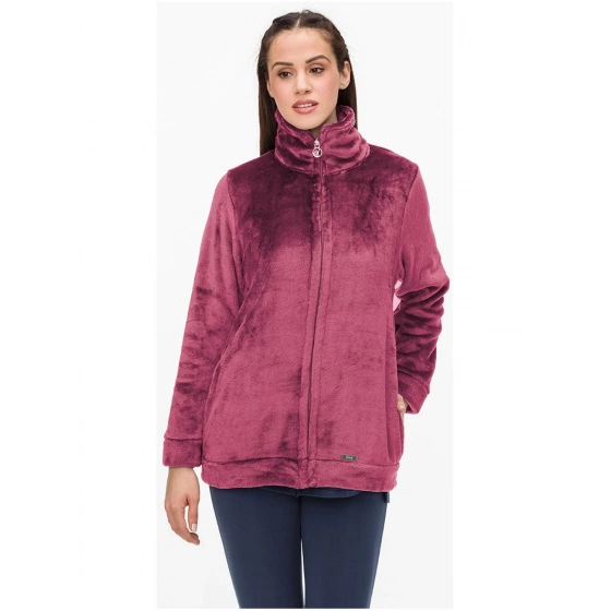 Dámsky župan 00-10-0404-254 červená - Vamp