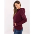 Dámska mikina Asmia D10600BI02690A8NO Bordó - FPrice