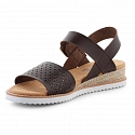Dámske sandále Desert Kiss-Sunny Flair W 114143-CHOC hnedé - Skechers