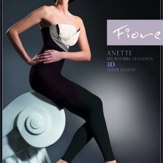 Dámske legíny Anette Microfibre Leggings 3D E 6000 120 DEN - Fiore