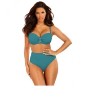 Dámske dvojdielne plavky New Trends 20 - S730D8 - 10 tyrkysová - Self