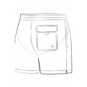 SZORTY KĄPIELOWE MĘSKIE TRAVEL SHORTS – SM27N