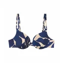 Dámska plavková podprsenka Summer Allure WP M007 tmavo modrá - Triumph