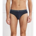Pánske slipy 2Pack 111733 4R720 tm. modré - Emporio Armani