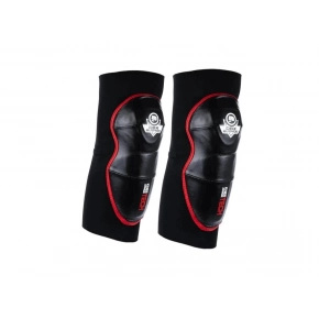 ŠPORT Chrániče kolien DBX-EG 0000941372 Čierna s červenou - BUSHIDO