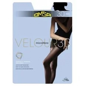 Dámske pančuchové nohavice Velour 30 deň - Omsa