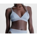 Dámsky vrchný diel plaviek KW02029 DBS svetlo modrá - Calvin Klein