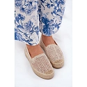 Dámske espadrilky 17392 béžové - Vincenza