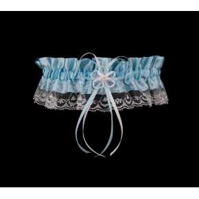 Podväzok PW-30 bielomodrá - Julimex