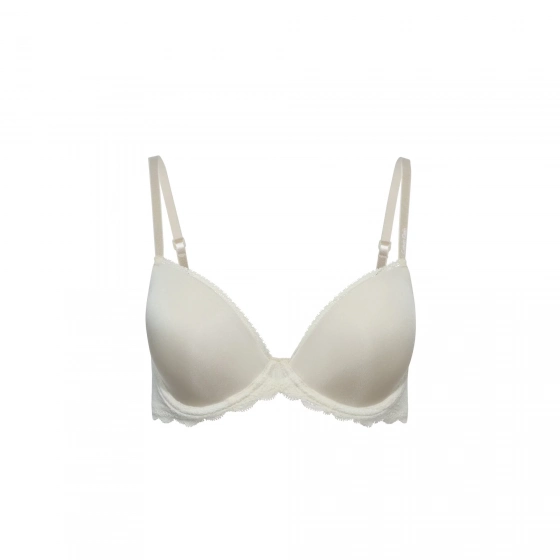 Podprsenka s kosticou QF1444E smotanová - Calvin Klein