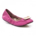 Dámske baleríny ozdobené srdiečkom BR14123F - RAXMAX