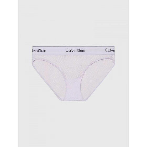 Dámske nohavičky BIKINI 000QF7712E LL0 lila - Calvin Klein