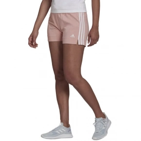 Dámske teplákové šortky W HD1809 ružovo-biele - Adidas