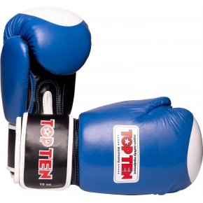 Boxerské rukavice 011113-02WAKO 10oz modré - Top Ten
