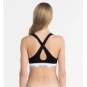 Podprsenka športová QF1654E-001 čierna - Calvin Klein