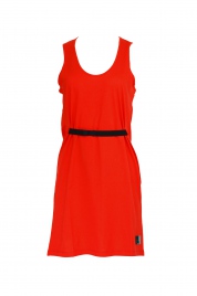 Plážové šaty KW0KW00864-XA7 červená - Calvin Klein