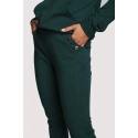 Dámske nohavice B243 tmavo zelené - BeWear