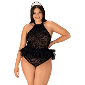 Elegantný kostým Frilles 2XL/3XL - Obsessive