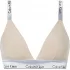 Podprsenka Bralette QF6132E - VJS - Béžová - Calvin Klein
