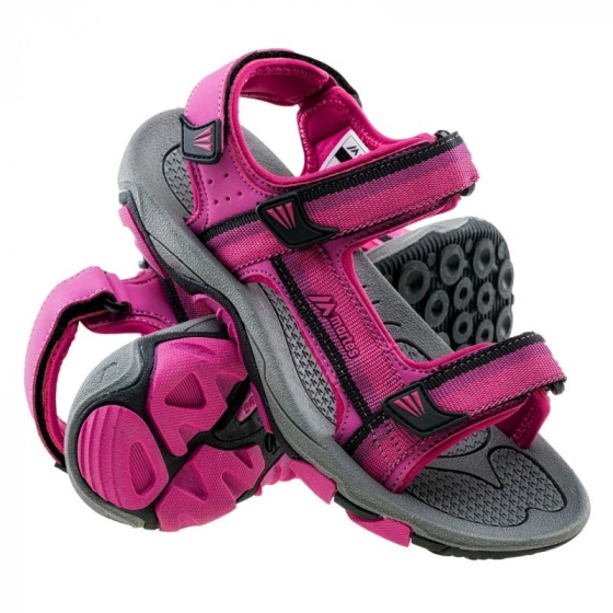 Dámske športové sandále Markanos 92800225360 Tmavo ružová - Martes