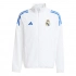 Juniorská bunda Real Madrid EU JP4021 biela - Adidas