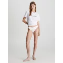 Dámske tangá Thong Bottoms Up 000QD3763E 100 biela - Calvin Klein