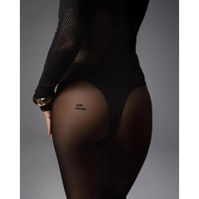 Dámske pančuchové nohavice Patrise Yours čierne - Obsessive