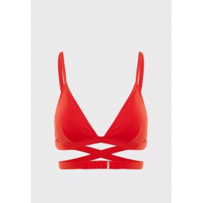 Vrchný diel plaviek KW0KW00796-XA7 červená - Calvin Klein