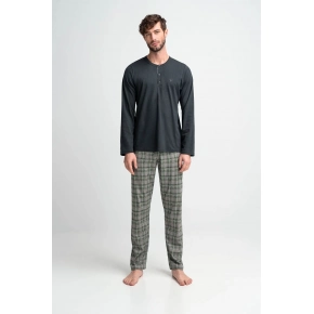Pohodlné dvojdielne pánske pyžamo 15955 - Vamp