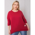 Bavlnená plus size mikina 6872 - FPrice