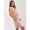 Dámske šaty WN SK 658.62P Béžová - FPrice