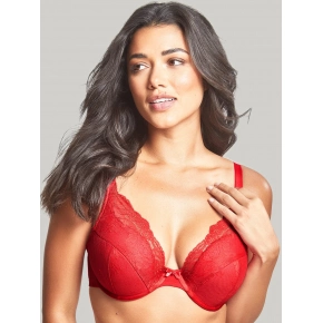 Panache Ana High Apex Plunge salsa red 9391