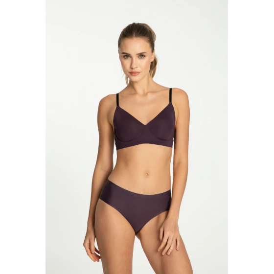 Dámske nohavičky Simple Classic tm.fialové - Julimex