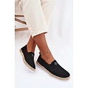 Dámske espadrilly 13659 čierne - Vinceza