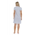Nočná košeľa TCB.5335 bielo-modrá - Doctor Nap