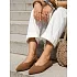 Baleriny zamszowe damskie w szpic brązowe FashionStreet ZY1349