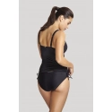 Dámsky vrchný diel plaviek Tankini Anya SW1301 Čierna - Panache