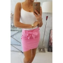 Zavinovacia sukňa 8984 ružová - Kesi