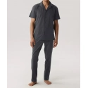Pánske pyžamo na zips BNMP-002 Kr/r - Atlantic