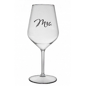MRS. - číry nerozbitný pohár na víno 470 ml