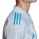 Pánske tričko Condivo FI4221 svetlo modrá s bielou - Adidas