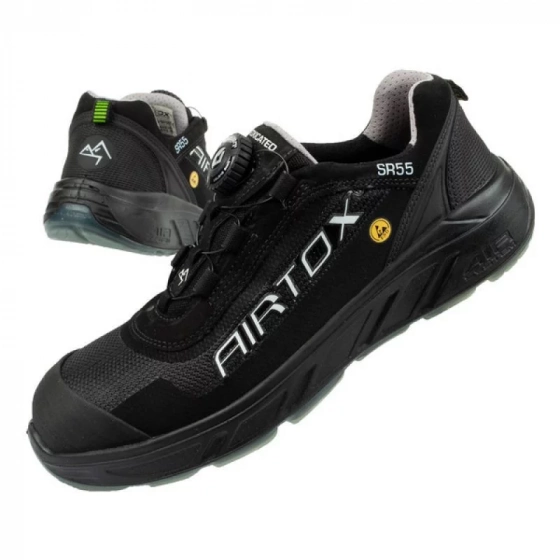 Unisex Pracovná obuv Techfiber S1-P Src Esd SR551CA Čierna - Airtox