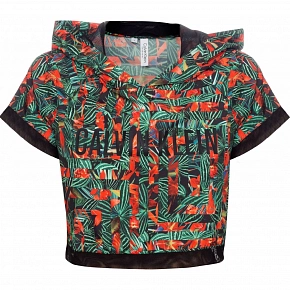 Dámske beach tričko KW0KW00416 zelené - Calvin Klein