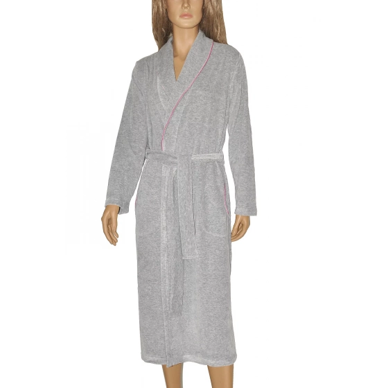 Dámsky župan Velur Lydie 389 Tmavomodrá - De Lafense