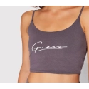 Dámsky crop top O1BA10KASI1 - G9A6 - Šedofialová - Guess