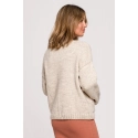 Dámsky Cardigan BK074 Beige - BeWear
